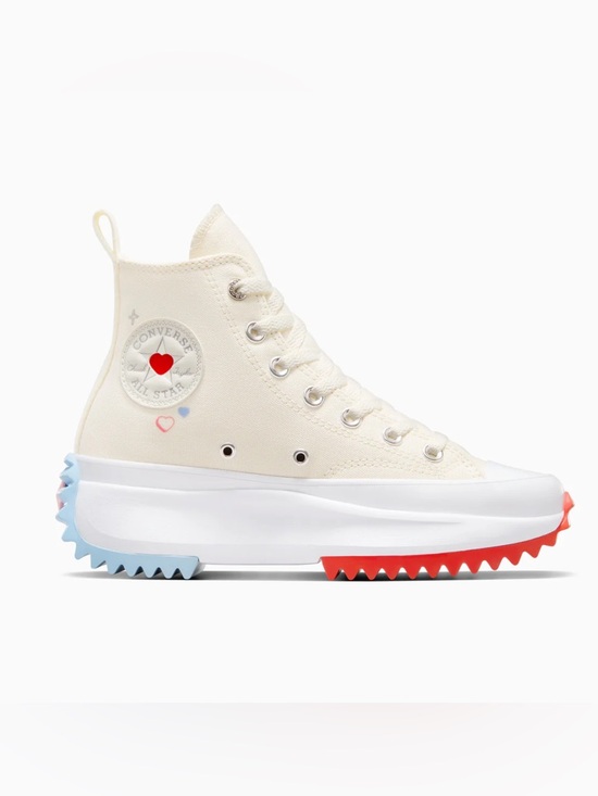Converse Shoes - Converse Run Star Hike Platform High Y2K Heart Sneakers Women’s Size 8